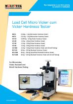 Load Cell Micro Vicker cum Vicker Hardness lester - 1