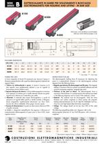 ELECTROMAGNETS FOR HOLDING AND LIFTING B TYPE- BAR SIZE-1