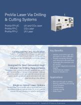 Advanced Laser Solutions for Interconnect and Component Production - 2
