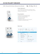 DC circuit breaker EDB1-125 series - 6