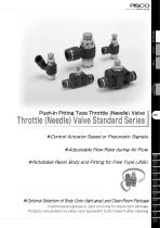 Throttle (Needle) Valve Standard Serie - 1