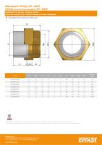 ABS Adaptor fittings, solvent welded BS-BSPP - 10