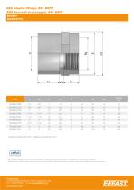 ABS Adaptor fittings, solvent welded BS-BSPP - 4