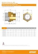 ABS Adaptor fittings, solvent welded BS-BSPP - 9