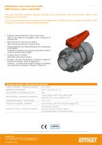 BK1 - ABS Double union ball valve - 2