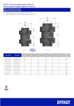 CV - PVC-u Spring check valve - 10