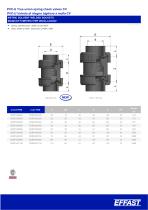 CV - PVC-u Spring check valve - 5