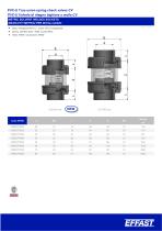 CV - PVC-u Spring check valve - 8