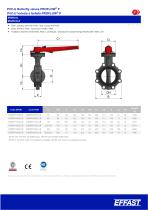 PROFLOW P - PVC-u Butterfly valves - 6