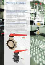 PVC-u / PP-H Butterfly valves PROFLOW P&T - 2