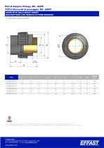 PVCu Adaptor fittings, solvent welded BS-BSPP - 10