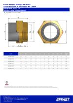 PVCu Adaptor fittings, solvent welded BS-BSPP - 11