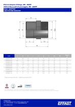 PVCu Adaptor fittings, solvent welded BS-BSPP - 5