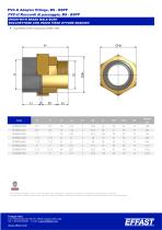 PVCu Adaptor fittings, solvent welded BS-BSPP - 9