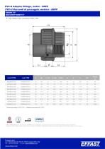 PVCu Adaptor fittings, Solvent welded metric-BSPP - 11