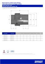 PVCu Solvent welded metric fittings - 29