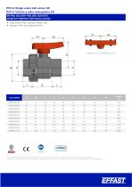 SX - PVC-u Double union ball valve - 5