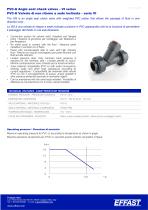 VIS - PVC-u Angle seat check valves - 2