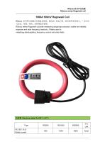 1000A 100mV Flexible Rogowski Coil-1