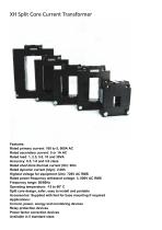 XH Busbar Split Core Current Transformer(CT)-1