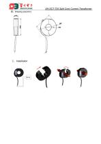 XH-SCT-T25-CT Split Core Current Transformer-2