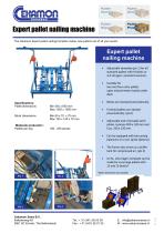Expert pallet nailing machine-1