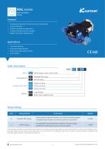 KHL Peristaltic Pump Data Sheet