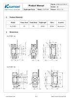 KLLP1000 Diaphragm Pump Data Sheet-5