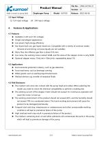 KLP100 Diaphragm Pump Product Manual-3