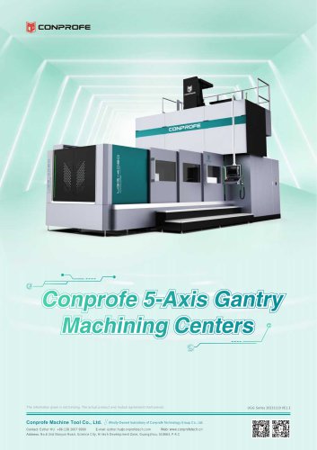 UGG Conprofe 5-Axis Gantry Machine Centers