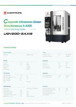 UGV200-5AXIS Conprofe Ultrasonic-Green Simultaneous 5-AXIS Vertical Machining Center - 1