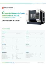 UGV800-5AXIS Conprofe Ultrasonic-Green Simultaneous 5-AXIS Vertical Machining Center - 1