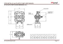 DP05 METALLIC and PLASTIC PUMP USER MANUEL - 10