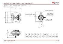 DP05 METALLIC and PLASTIC PUMP USER MANUEL - 5