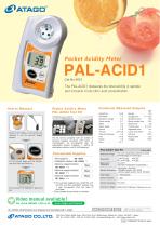 Pocket Acidity Meter PAL-ACID1 - 1