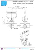 CABLE OPERATED THREEPHASE OFF-CIRCUIT TAP CHANGER - 15