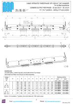 CABLE OPERATED THREEPHASE OFF-CIRCUIT TAP CHANGER - 6