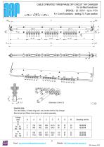 CABLE OPERATED THREEPHASE OFF-CIRCUIT TAP CHANGER - 8