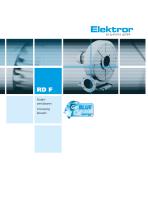 Radial Conveying Blowers RDF-1