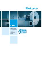 Stainless Steel Blowers, radial, high pressure S-HP-1