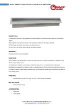 SD223- HIDDEN TYPE CEILING LINEAR SLOT DIFFUSERS - 2