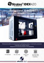 Datasheet Strateo3D IDEX420-1