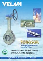 Cryogenic Torqseal triple-offset butterfly valves - 1