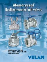 Resilient-seated ball valves - 1