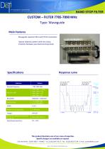 CUSTOM – FILTER 7785-7890 MHz - 1