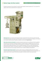 Suspended load shot blasting machine type Y-1