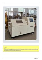 Environmental Instrument Salt Mist Corrosion Resistance Chamber/Salt Cycling Test Instrument Salt Fog Tester “-10