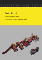 Catalog recycling line RAPTOR SH-1400-4
