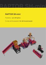 Catalog recycling line RAPTOR SH-400-4