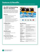 On/Off & Modulating Electric Actuators - 4